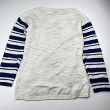 Load image into Gallery viewer, Girls US Polo Assn, knitted sweater / jumper, stars, EUC, size 9-10,  