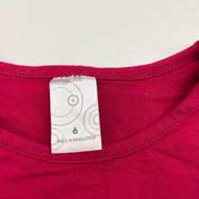 Load image into Gallery viewer, Girls Target, red stretchy long sleeve top, EUC, size 6,  