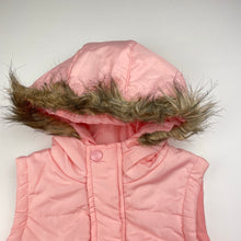 Load image into Gallery viewer, Girls BQT, lightweight hooded puffer vest / jacket, EUC, size 2,  