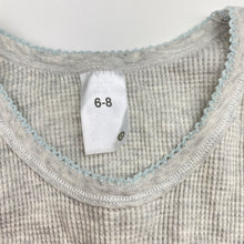 Load image into Gallery viewer, Girls Target, waffle cotton long sleeve top, EUC, size 6-8,  