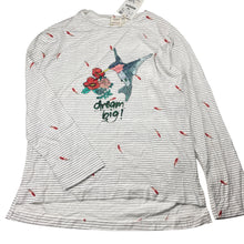 Load image into Gallery viewer, Girls Zara, lightweight cotton long sleeve tee / top, bird, NEW, size 11-12,  