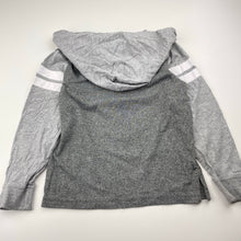 Load image into Gallery viewer, Boys H&amp;T, long sleeve hooded tee / top, EUC, size 4,  