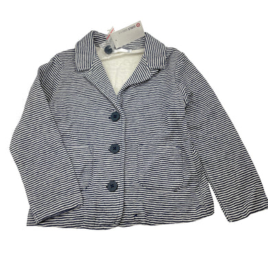 Girls Target, navy stripe knit cotton blazer / jacket, NEW, size 4,  