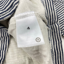 Load image into Gallery viewer, Girls Target, navy stripe knit cotton blazer / jacket, NEW, size 4,  