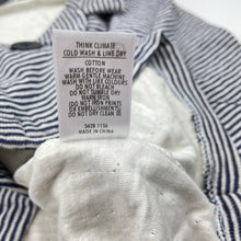 Load image into Gallery viewer, Girls Target, navy stripe knit cotton blazer / jacket, NEW, size 4,  