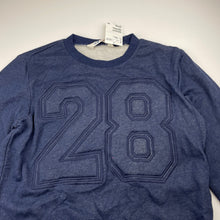 Load image into Gallery viewer, Boys H&amp;M, navy marle sweater / jumper, NEW, size 14-16,  