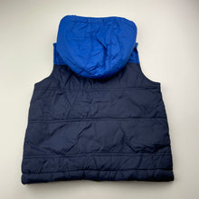 Load image into Gallery viewer, Boys LONSDALE, hooded puffer vest / sleeveless jacket, FUC, size 4,  