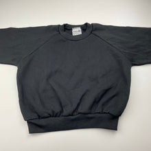 Load image into Gallery viewer, Unisex Down Under, black fleece lined sweater / jumper, EUC, size 6,  