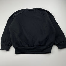 Load image into Gallery viewer, Unisex Down Under, black fleece lined sweater / jumper, EUC, size 6,  