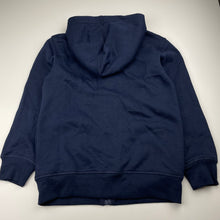 Load image into Gallery viewer, Unisex Target, navy fleece lined zip hoodie sweater, NEW, size 7-8,  