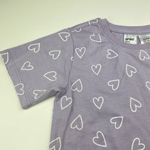 Load image into Gallery viewer, Girls Anko, purple pyjama tee / top, EUC, size 6,  