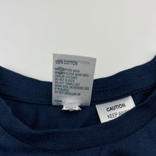 Load image into Gallery viewer, Girls Anko, navy cotton long sleeve pyjama top, EUC, size 3,  