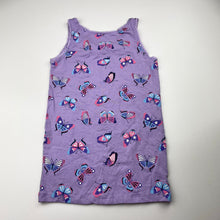 Load image into Gallery viewer, Girls Anko, stretchy singlet top, butterflies, EUC, size 6-8,  