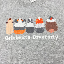 Load image into Gallery viewer, Unisex FRUIT OF THE LOOM, grey marle tee / top, Sz: M, armpit to armpit: 41cm, wash fade, FUC, size 10-12,  