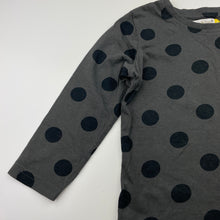 Load image into Gallery viewer, Unisex Lily &amp; Dan, grey cotton long sleeve tee / top, EUC, size 4,  