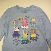 Load image into Gallery viewer, Girls Peppa Pig, cotton long sleeve tee / top, EUC, size 6,  