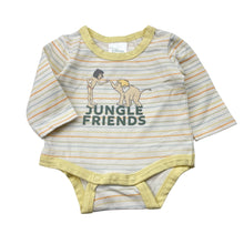 Load image into Gallery viewer, Unisex Disney, Jungle Book stretchy bodysuit / romper, EUC, size 0000,  