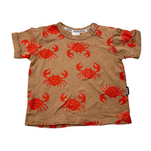 Load image into Gallery viewer, Unisex Bonds, WONDERCOOL stretchy tee / top, crabs, EUC, size 000,  
