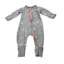 Load image into Gallery viewer, Girls Bonds, ribbed zip wondersuit / zippy / romper, GUC, size 0000,  