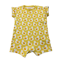 Load image into Gallery viewer, Unisex Next, organic cotton romper, ducks, small marks, FUC, size 00,  