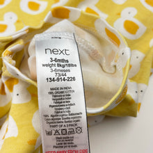 Load image into Gallery viewer, Unisex Next, organic cotton romper, ducks, small marks, FUC, size 00,  