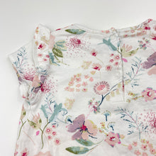 Load image into Gallery viewer, Girls Next, floral cotton tee / top, FUC, size 0,  