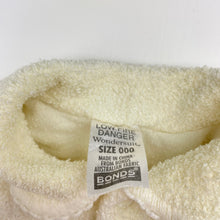 Load image into Gallery viewer, Unisex Bonds, classic terry wondersuit / romper, GUC, size 000,  