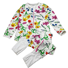 Load image into Gallery viewer, Girls Bonds, floral zip wondersuit / zippy / romper, EUC, size 2,  