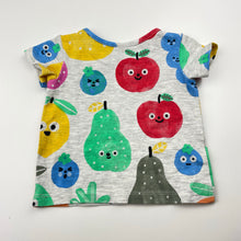 Load image into Gallery viewer, Unisex Target, stretchy organic cotton blend tee / top, EUC, size 000,  