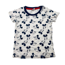 Load image into Gallery viewer, Boys Disney, Mickey Mouse cotton tee / top, EUC, size 0,  