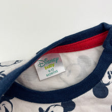 Load image into Gallery viewer, Boys Disney, Mickey Mouse cotton tee / top, EUC, size 0,  