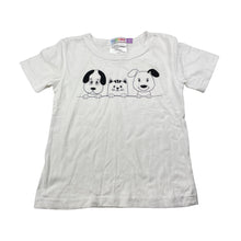 Load image into Gallery viewer, Unisex Higgledee, cotton tee / top, dogs &amp; cat, EUC, size 0,  
