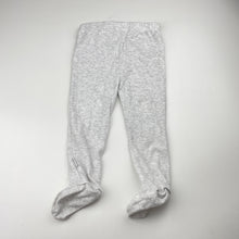 Load image into Gallery viewer, Unisex Baby Berry, ribbed footed leggings / bottoms, NEW, size 0,  
