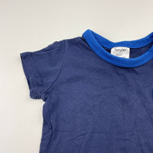 Load image into Gallery viewer, Boys Dymples, navy cotton tee / top, EUC, size 0,  