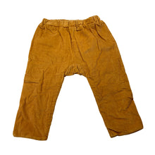 Load image into Gallery viewer, Unisex Baby Berry, cotton lined corduroy pants, elasticated, GUC, size 0,  