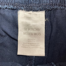 Load image into Gallery viewer, Boys navy, lightweight cotton shorts, elasticated, GUC, size 1-2,  