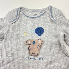 Load image into Gallery viewer, Unisex F&amp;F, ribbed long sleeve top, koala, EUC, size 0000,  