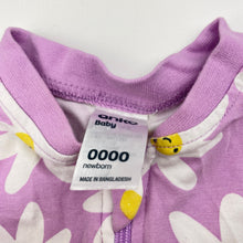 Load image into Gallery viewer, Girls Anko, stretchy zip coverall / romper, EUC, size 0000,  