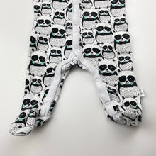 Load image into Gallery viewer, Unisex Target, cotton coverall / romper, pandas, FUC, size 0000,  