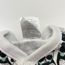 Load image into Gallery viewer, Unisex Target, cotton coverall / romper, pandas, FUC, size 0000,  