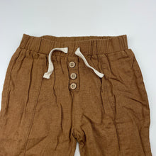 Load image into Gallery viewer, Boys Anko, linen/viscose pants, elasticated, EUC, size 00,  