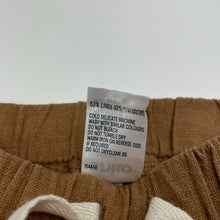 Load image into Gallery viewer, Boys Anko, linen/viscose pants, elasticated, EUC, size 00,  