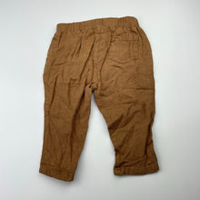 Load image into Gallery viewer, Boys Anko, linen/viscose pants, elasticated, EUC, size 00,  