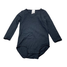 Load image into Gallery viewer, Unisex Bonds, black stretchy bodysuit / romper, EUC, size 0,  