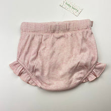Load image into Gallery viewer, Girls Baby Berry, pink marle nappy cover / bloomers, NEW, size 000,  