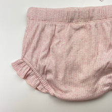 Load image into Gallery viewer, Girls Baby Berry, pink marle nappy cover / bloomers, NEW, size 000,  