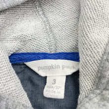 Load image into Gallery viewer, Boys Pumpkin Patch, hooded flannel cotton shirt, poppers, GUC, size 3,  