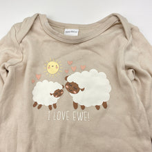 Load image into Gallery viewer, Girls Baby Berry, soft cotton bodysuit / romper, EUC, size 1,  