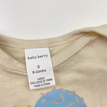 Load image into Gallery viewer, Unisex Baby Berry, cotton bodysuit / romper, GUC, size 0,  