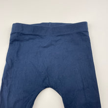 Load image into Gallery viewer, Unisex Anko, navy stretchy leggings / bottoms, EUC, size 0,  
